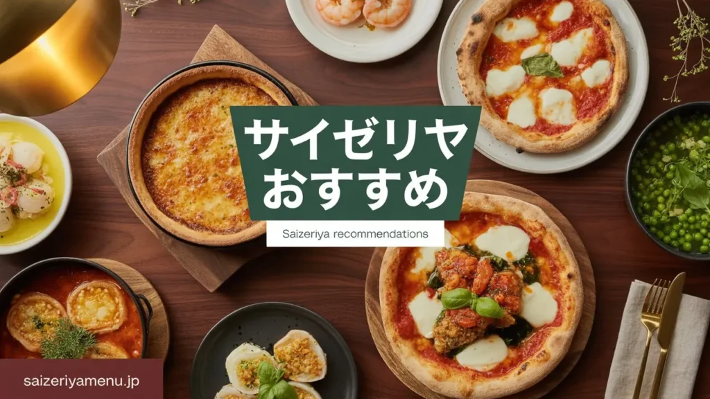 初めてのサイゼリヤ訪問者へのおすすめメニューガイド