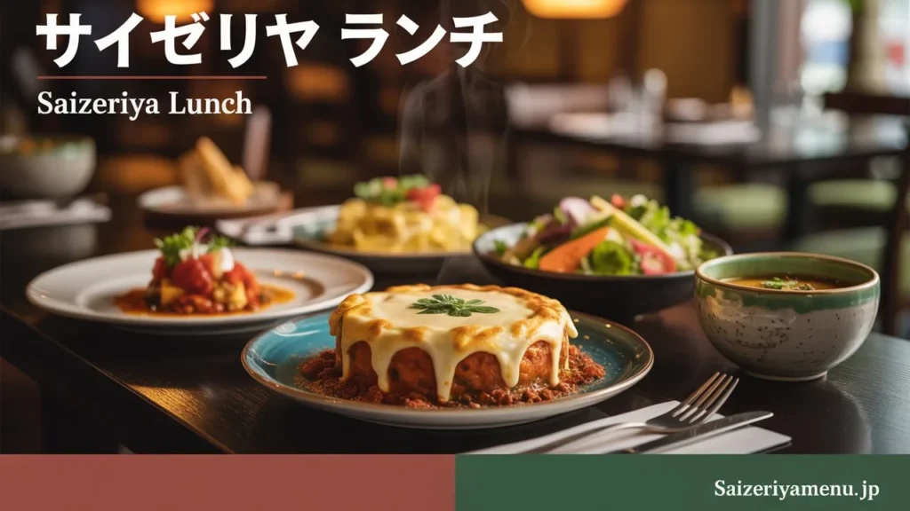 サイゼリヤのランチメニューが平日限定である理由と内容