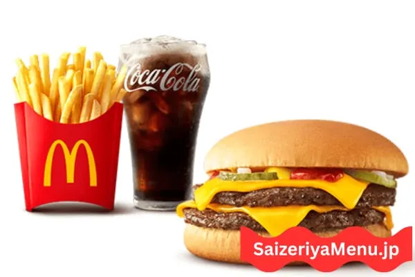 マクドナルドバーガーセット（日本）
