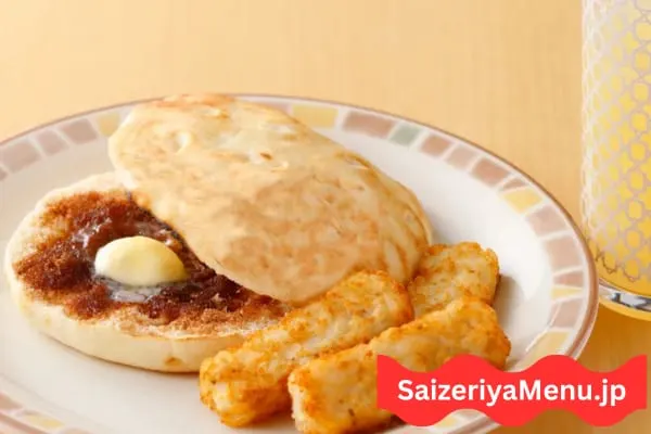 焼きシナモンフォッカチオ セット（ドリンクバー+ポテト付）